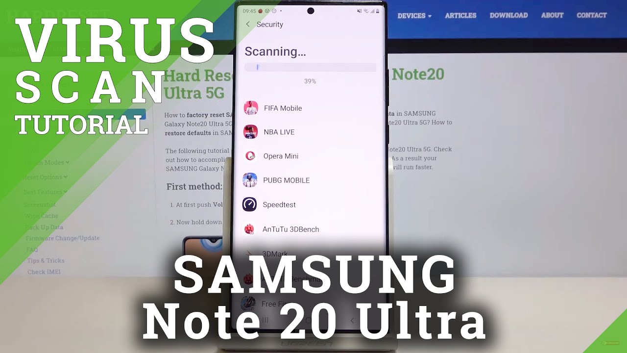 Как проверить SAMSUNG Galaxy Note 20 Ultra на вирусы &mdash; обнаружение вредоносных программ