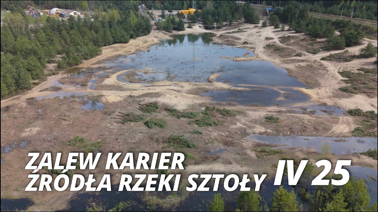Wycięto drzewa z Zalewu Karier, źródła rzeki Sztoły (z DRONA w 4K)