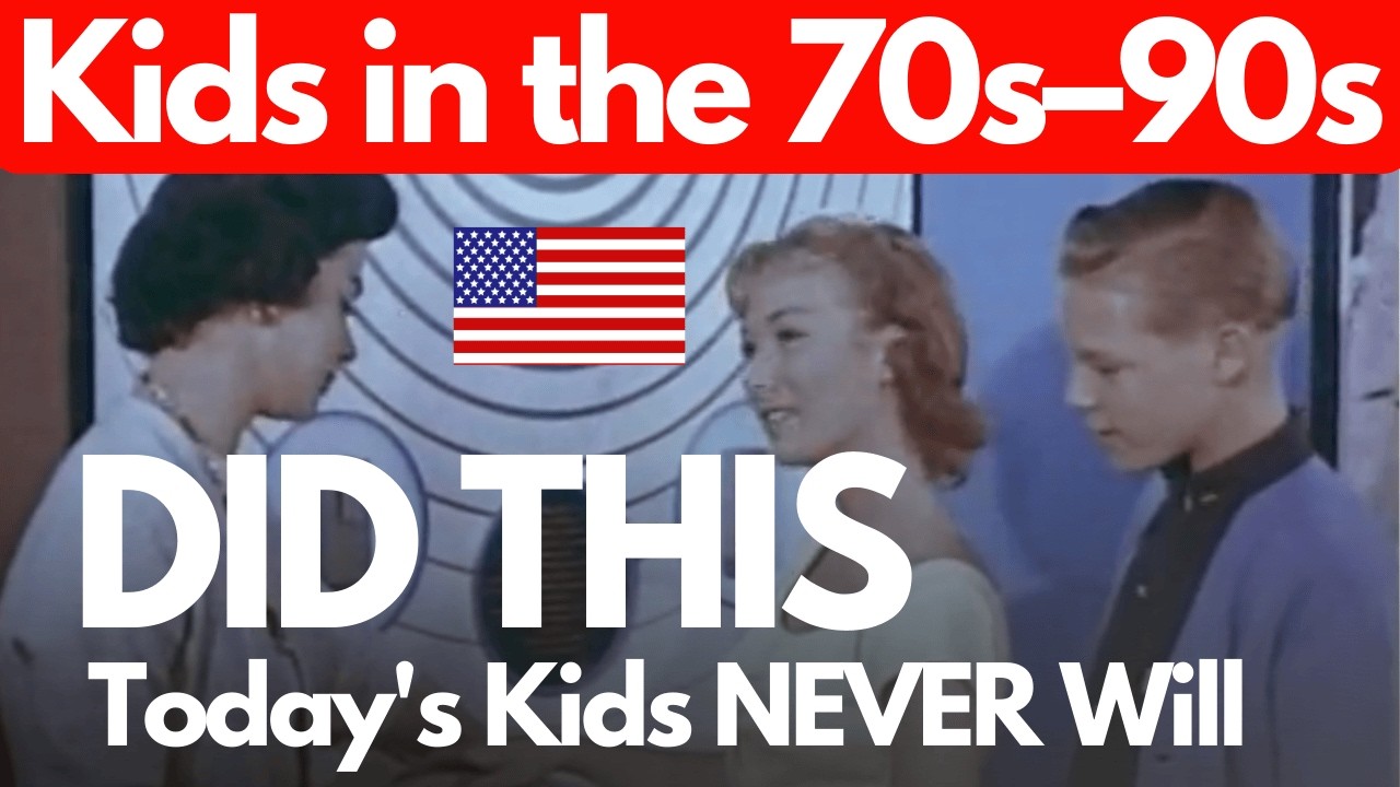 Things Every American Kid Did in the 1970s-1990s That Kids Today Will Never Experience