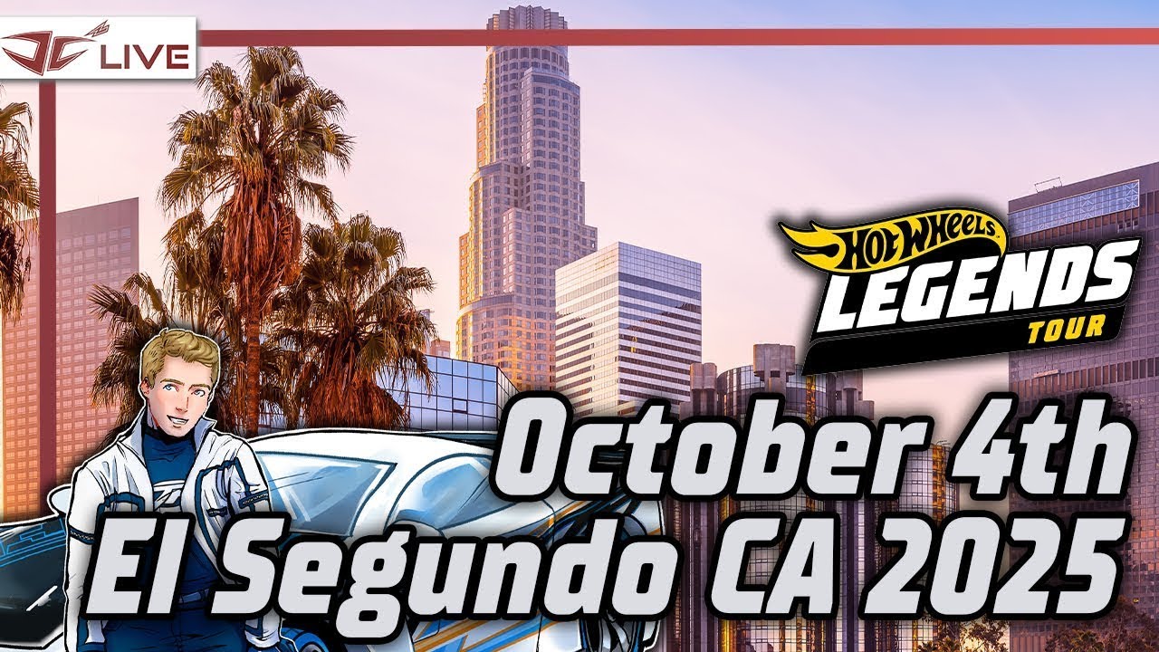 EL SEGUNDO  🔴Live🔴 Hot Wheels Legends Tour 2025 w/ Vert Wheeler