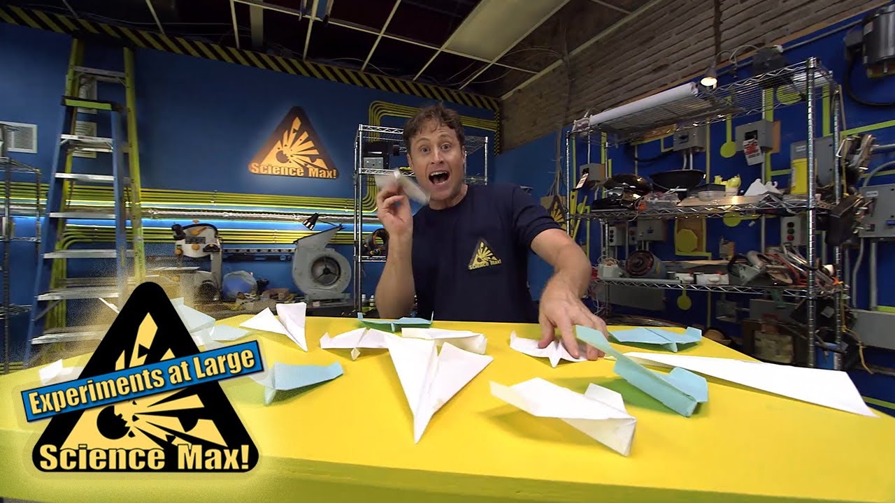 Science Max | BUILD IT YOURSELF | Paper Airplanes | EXPERIMENT