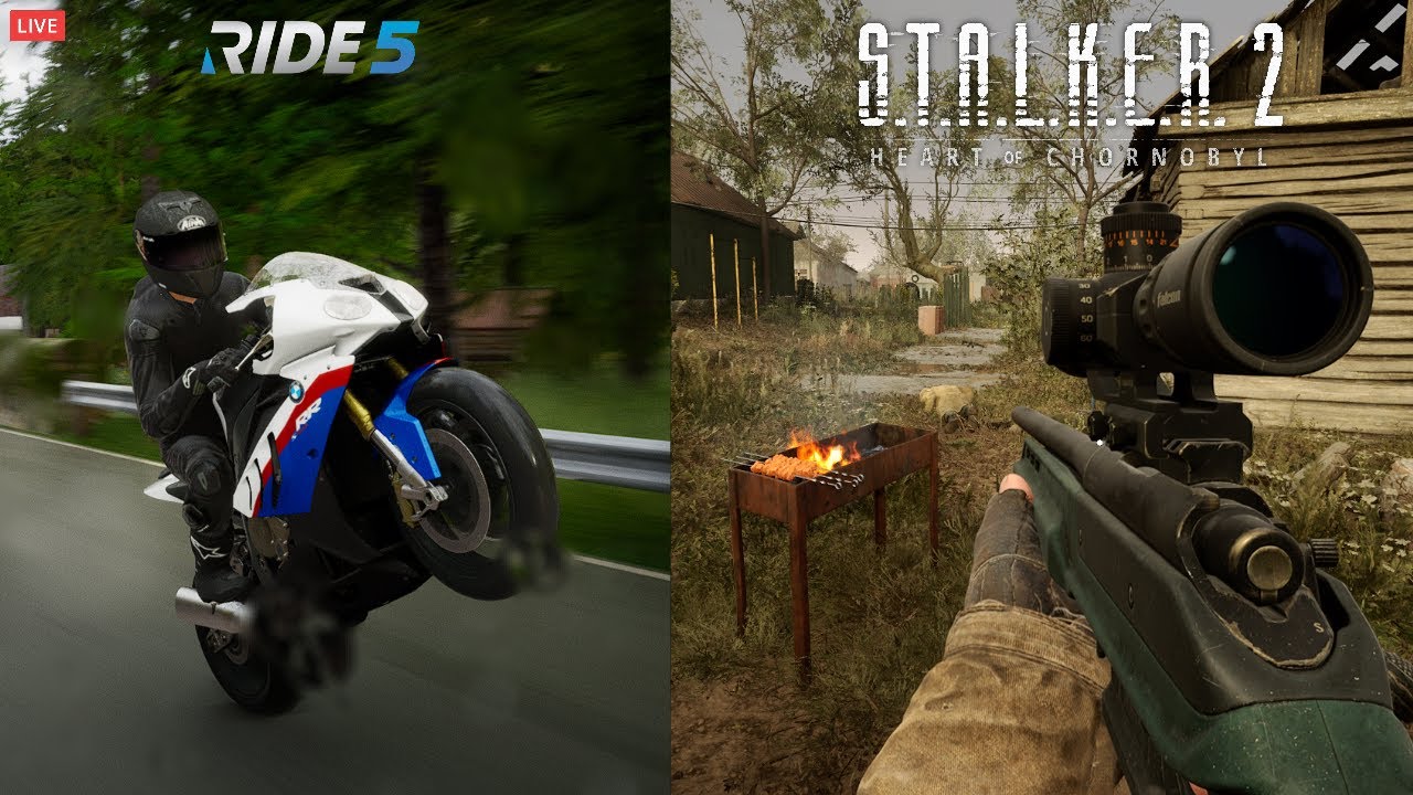 RIDE 5 & S.T.A.L.K.E.R. 2: Heart of Chornobyl