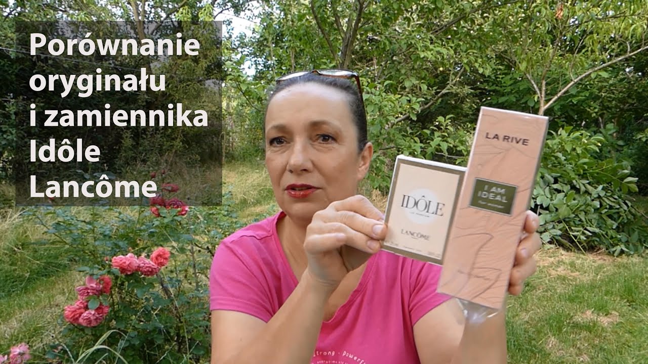 Por&oacute;wnanie zamiennika Idole i oryginału