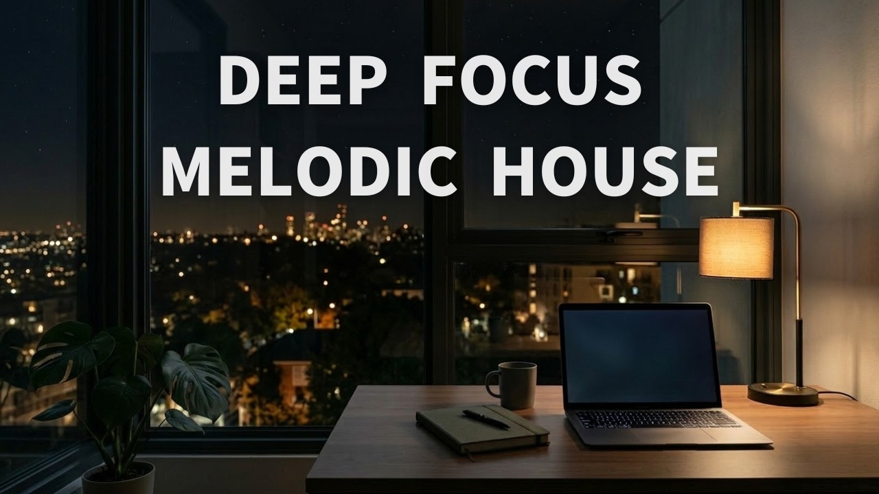 Night Desk Focus - Melodic House for Deep Work & Study