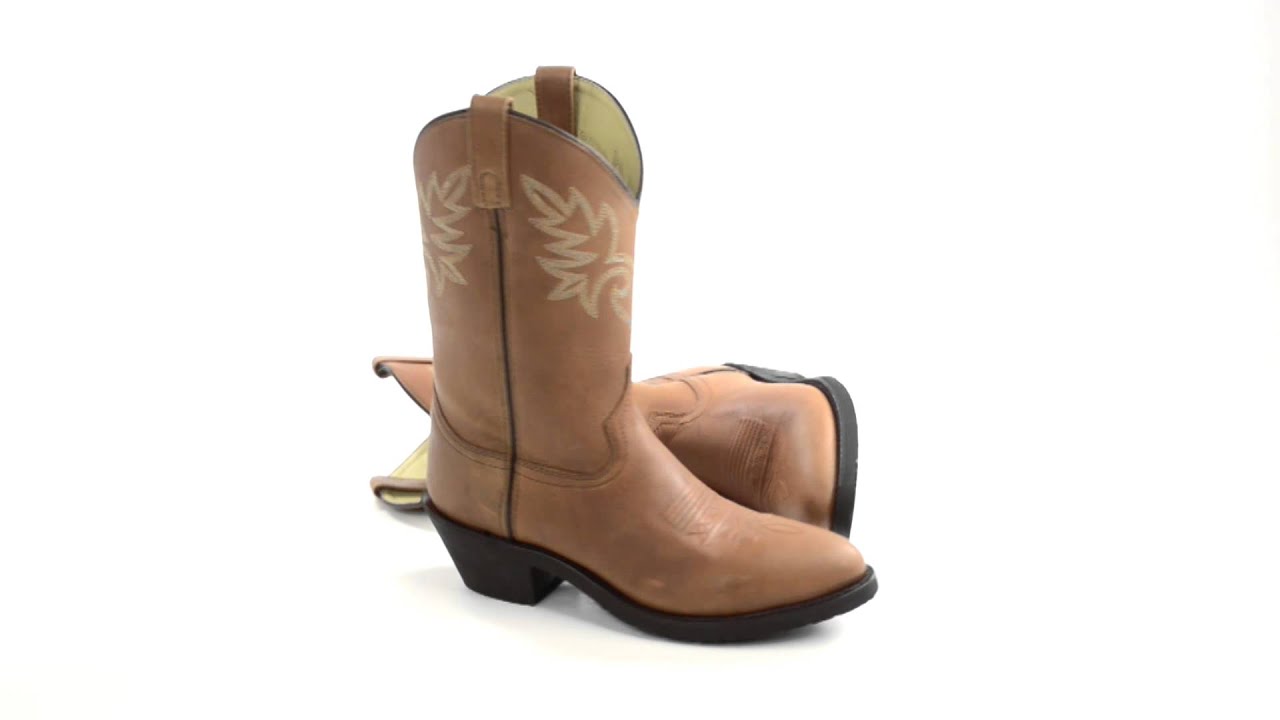 Laredo Mesa Cowboy Boots - Leather, Round Toe (For Men)
