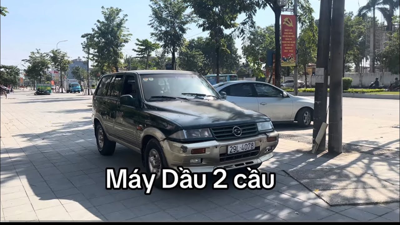 Musso Ssangyong 1997 Máy Dầu