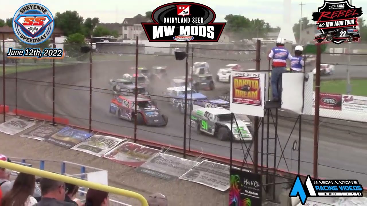 Sheyenne Speedway WISSOTA Midwest Modified A-Main (Rebel MW Mod Tour) (6/12/22)