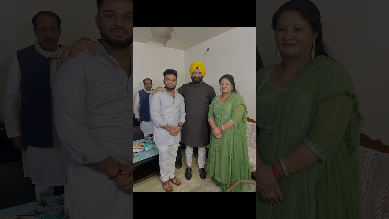 Sh.Manjinder Singh Sirsa Ji (BJP Cabinet Minister, Delhi) At Family Function 🪷🚨 #shorts #bjp