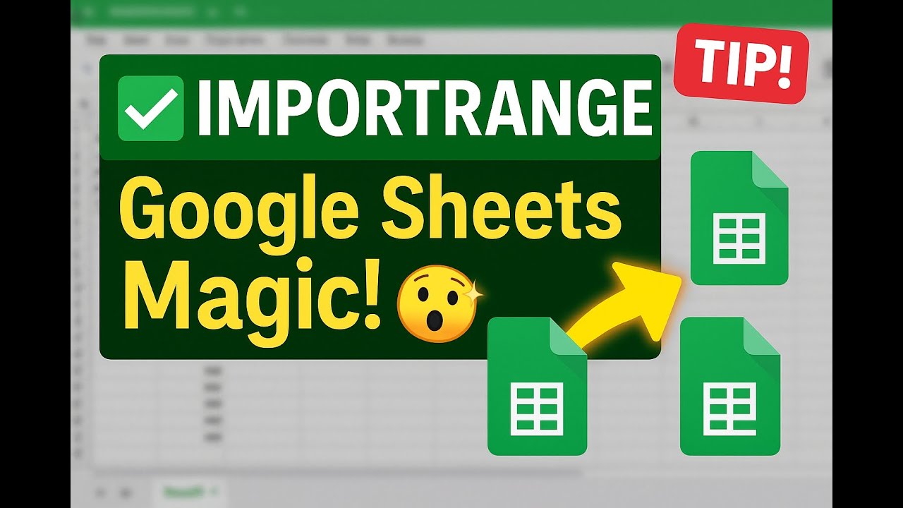 IMPORTRANGE in Google Sheets?