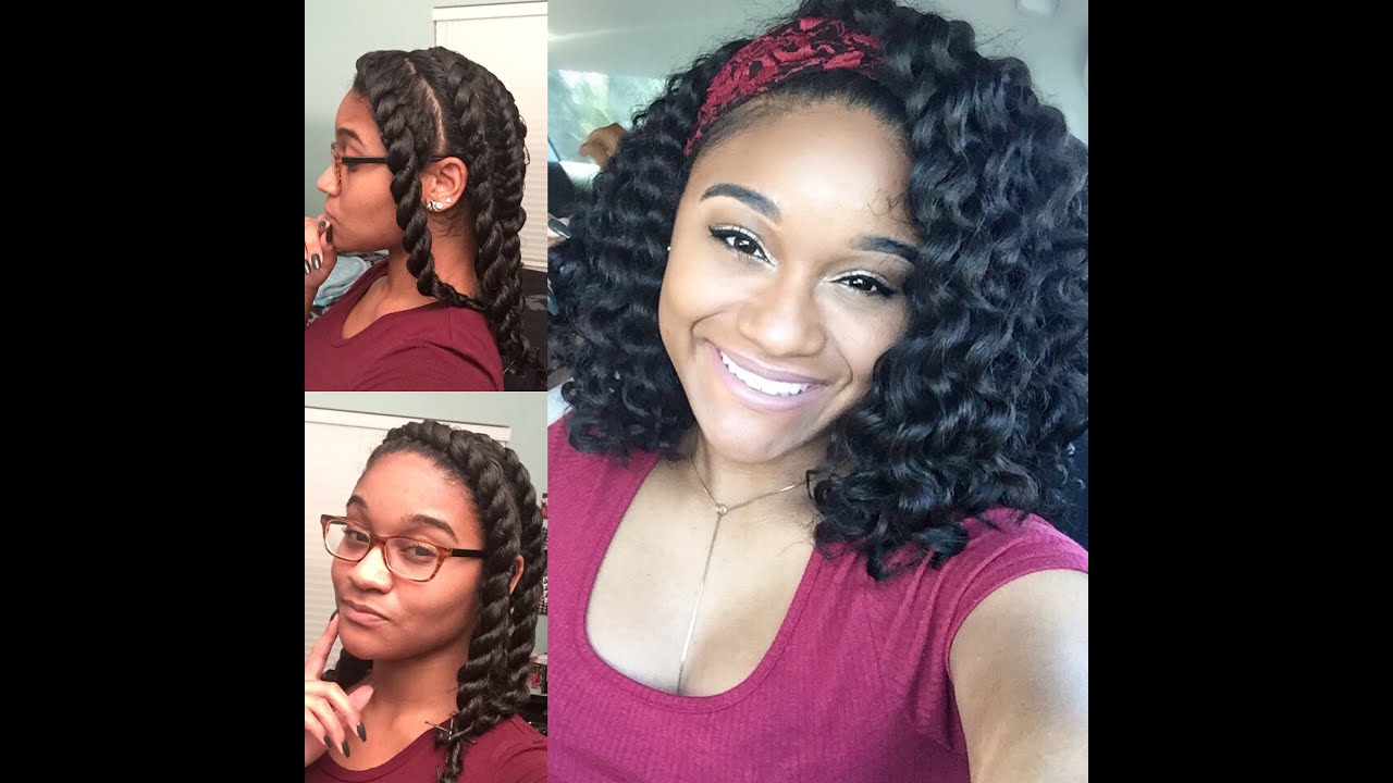 Natural Hair | Flat Twist Out Tutorial