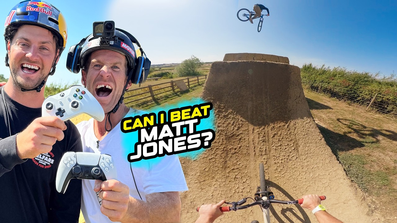 REAL LIFE MTB vs MAVRIX GAME SHOWDOWN - CAN I BEAT MATT JONES?
