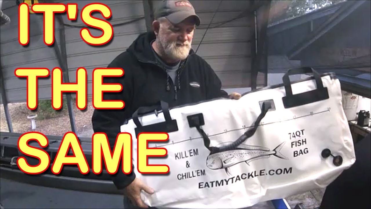 FISH BAGS are better. Eat My Tackle vs. Mini Fish Chiller