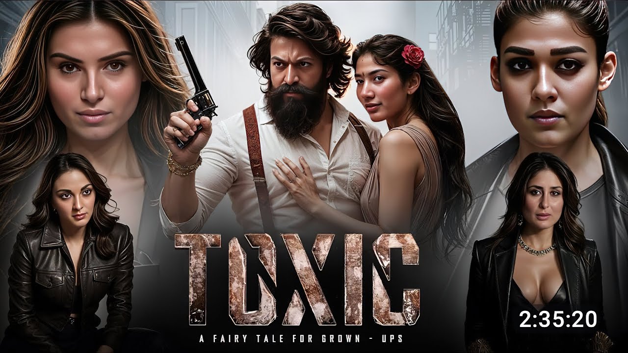 TOXIC (2025) Full Movie in Hindi Dubbed | Rocking Star Yash | Geethu Mohandas | South Movie