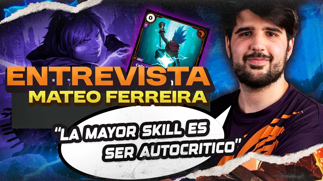 ENTREVISTA A MATEO EL MEJOR JUGADOR ESPAÑOL RQ BOLONIA Riftbound TCG