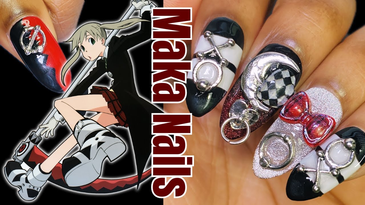 SOUL EATER Inspired Nails | Maka Nails | CC