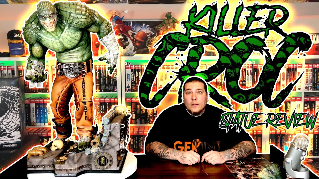 KILLER CROC Arkham Origins Statue Unboxing & Review | Prime 1 Studio