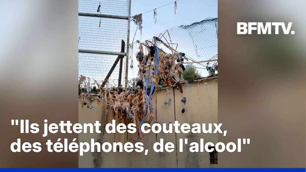 La prison de Nice subit de nombreuses projections de 