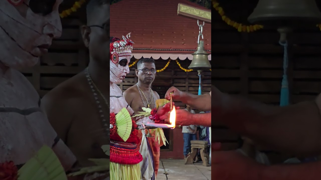 Powerful Theyyam Ritual in Kerala 🔥🙏