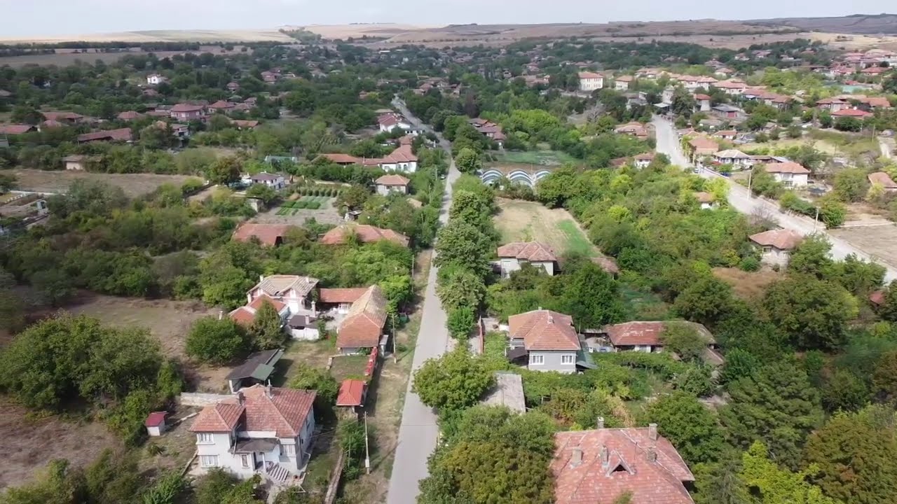 село Куцина от високо // Kutsina village from above