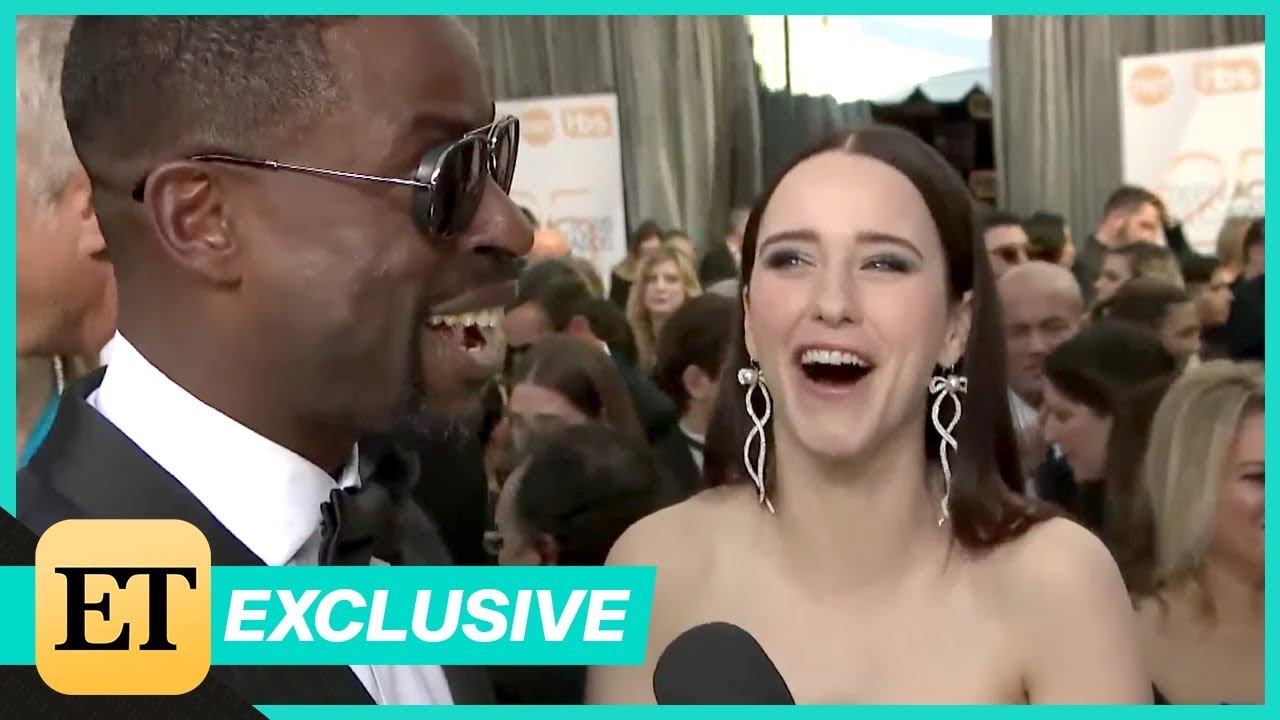 SAG Awards 2019: Watch Rachel Brosnahan Beg Sterling K. Brown to Join Marvelous Mrs. Maisel