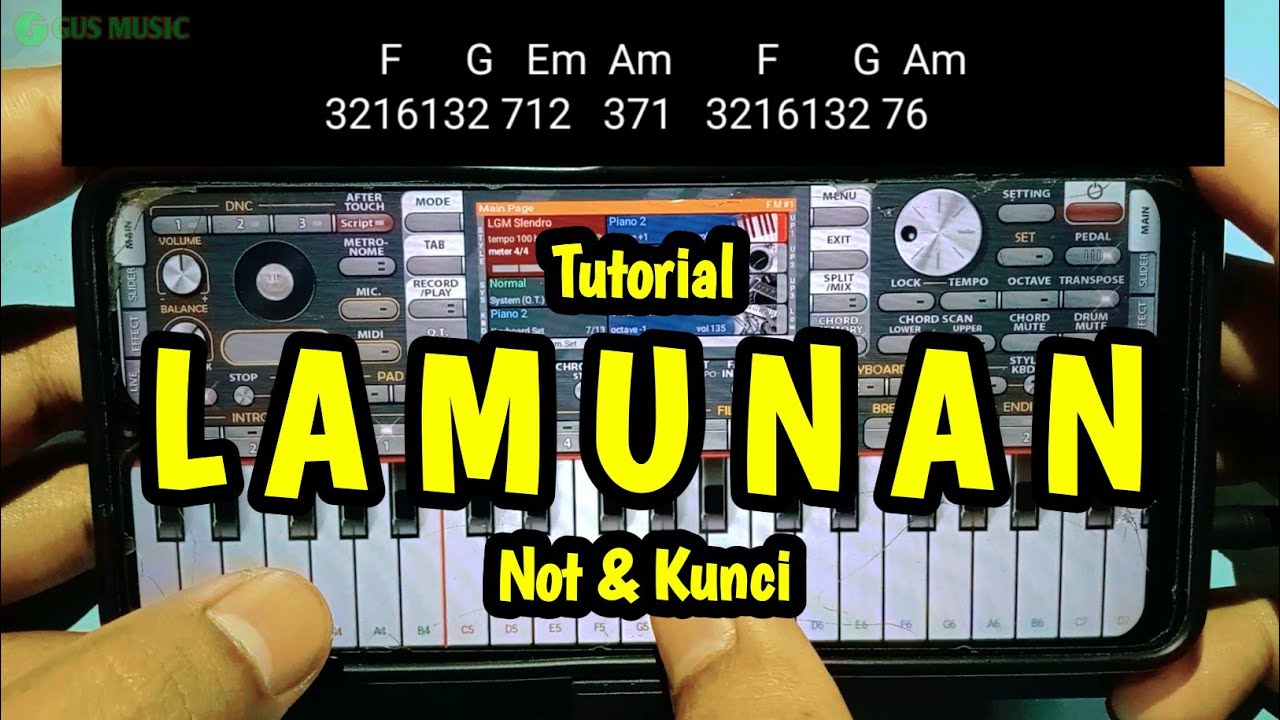 Tutorial ORG 2024 Lagu Lamunan Versi Langgam