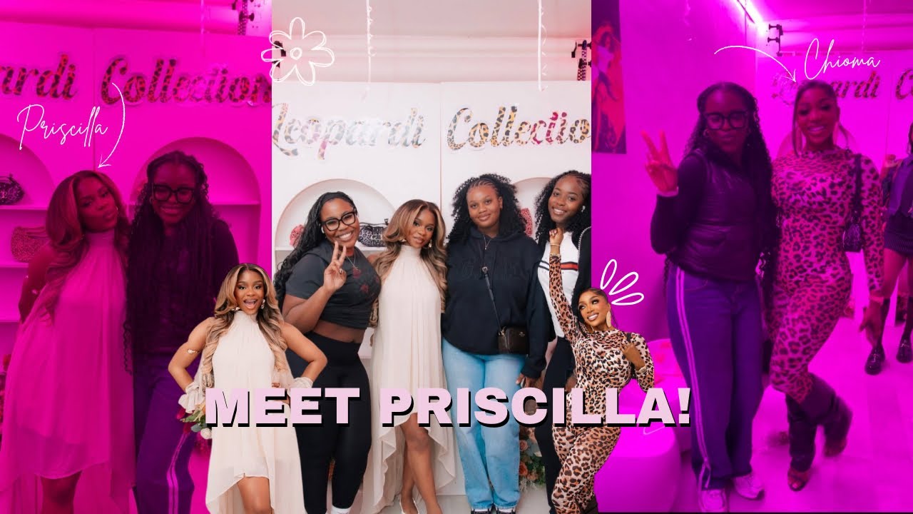 WE MET PRISCILLA AT HER CANADA PRICY-LUXE POP UP!🇨🇦👛😍