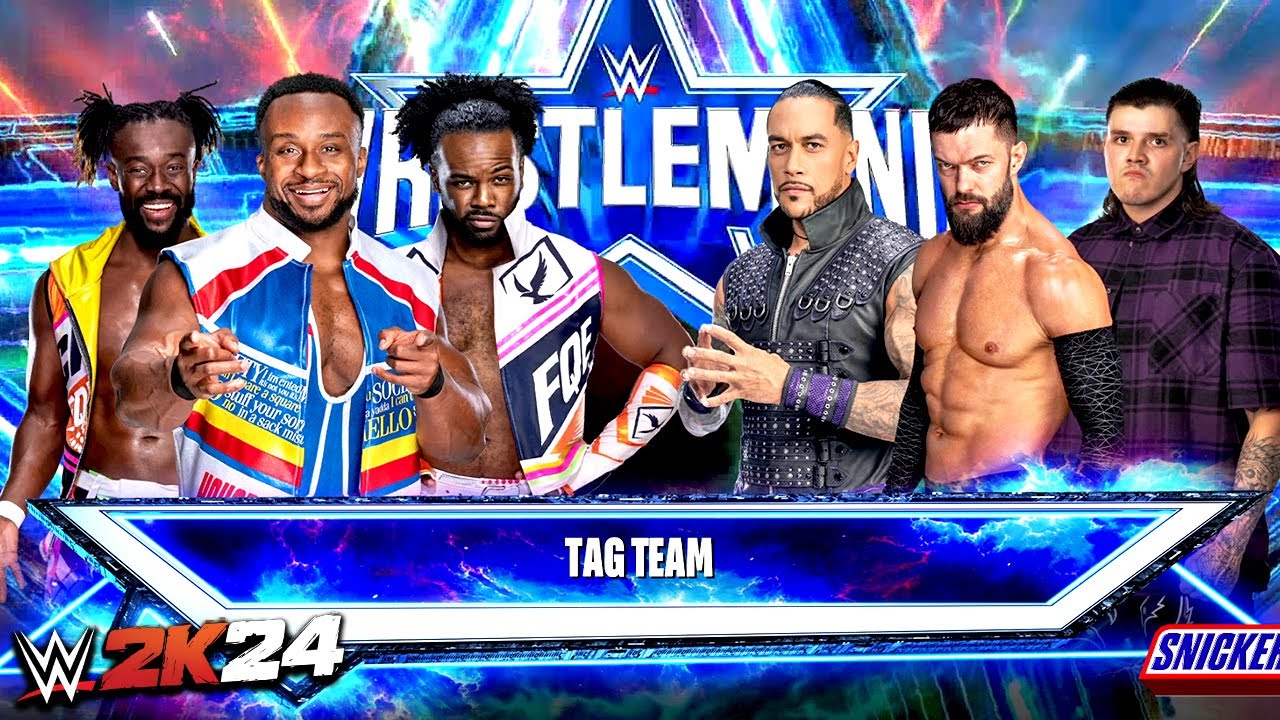 WWE 2K24 - The New Day VS The Judgement Day | 4K PS5