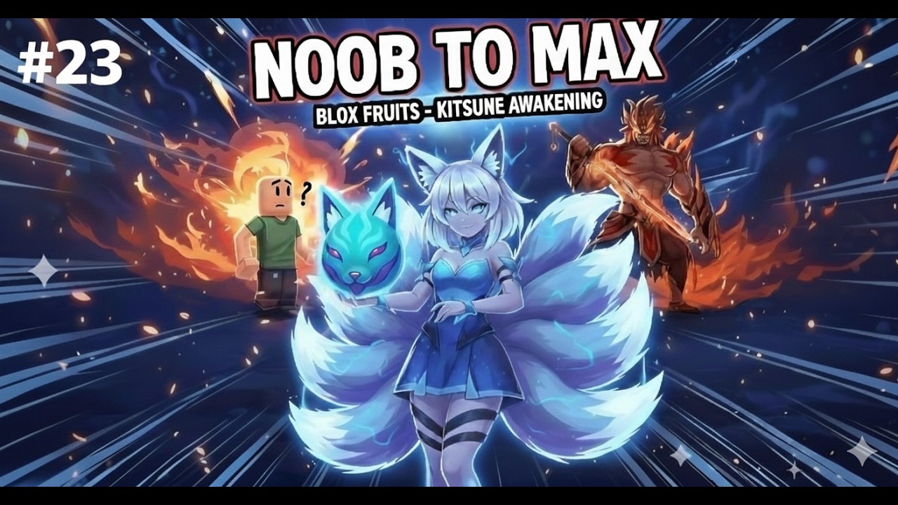 Wir spielen Roblox Bloxfruit aber wir erreichen das maximale Level mit einer Frucht [Kitsune1825]#23