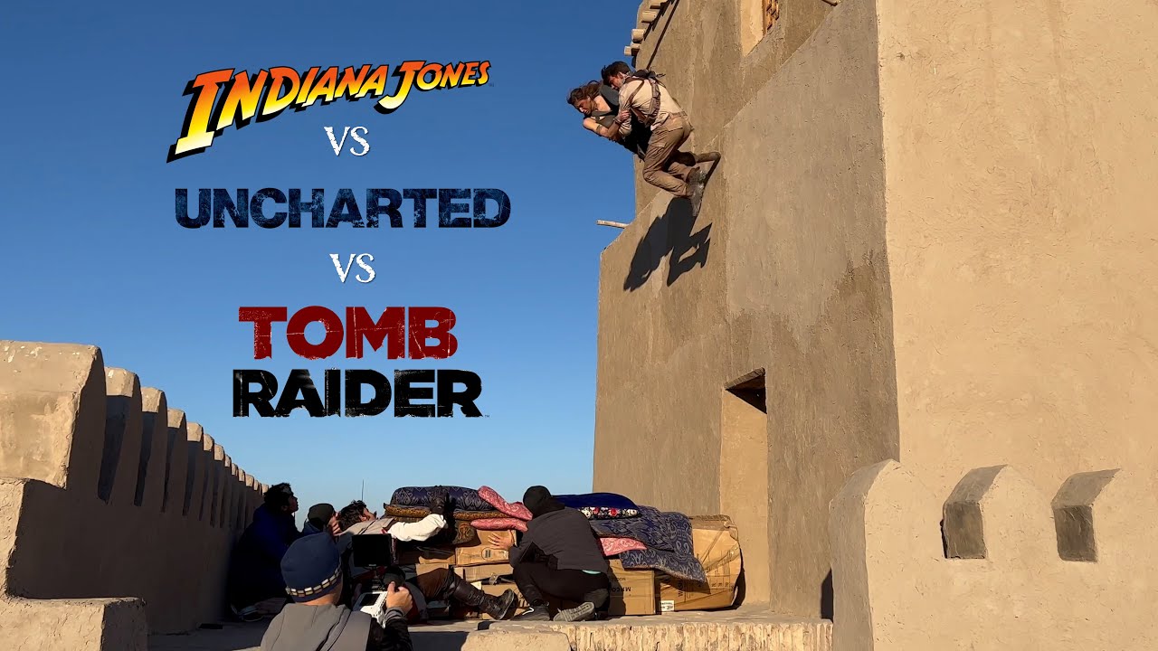 Индиана Джонс против Натана Дрейка против Лары Крофт — СОЗДАНИЕ