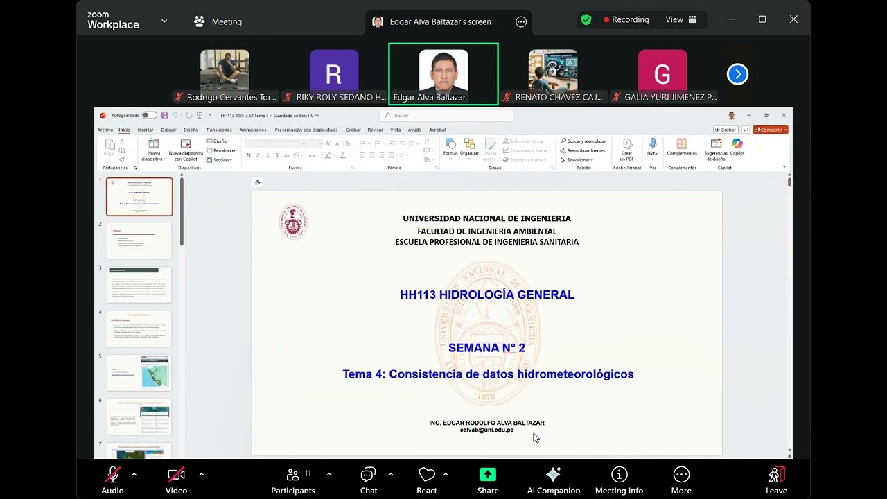 HIDROLOGÍA CLASE 4 21 01 PARTE 3