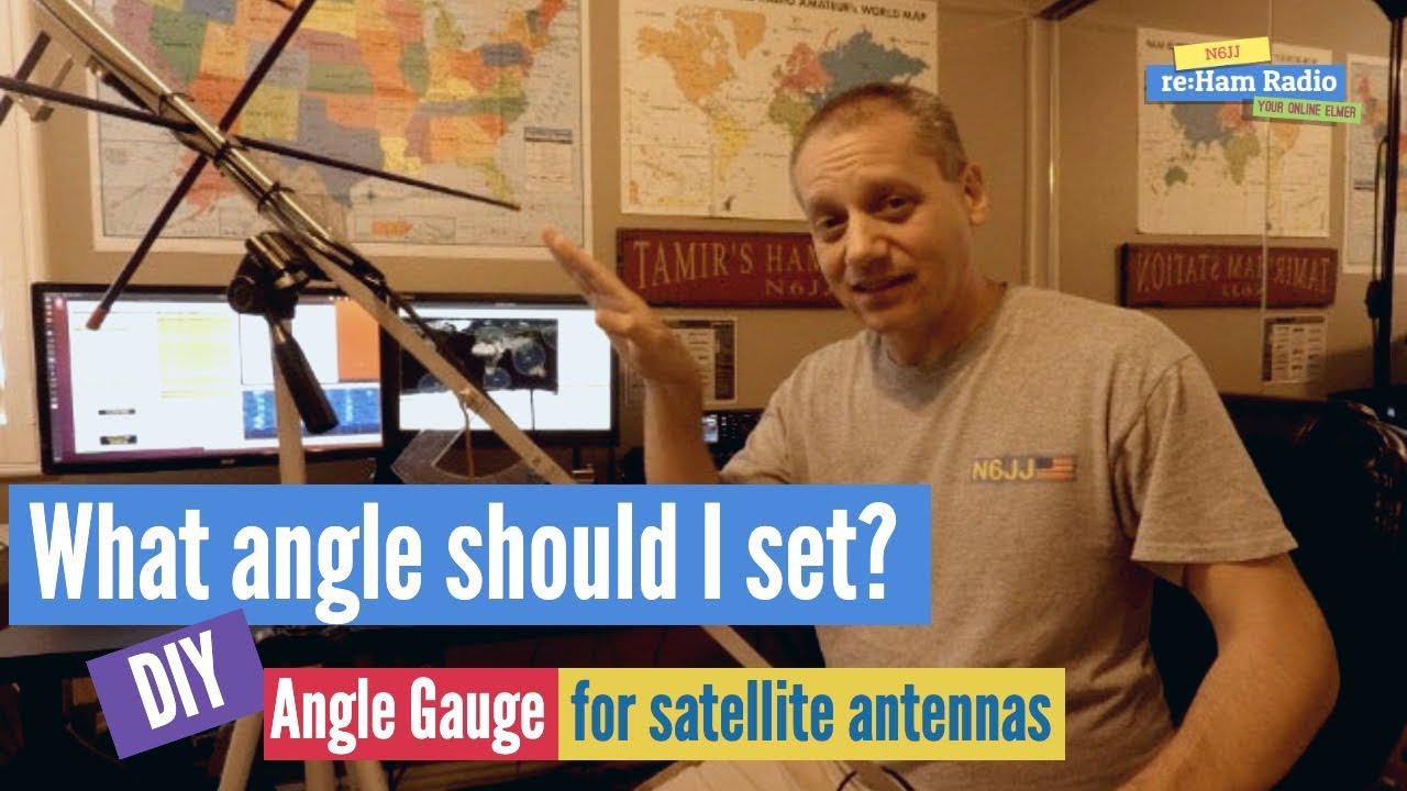DIY Add an Angle Gauge to your satellite Arrow Antenna