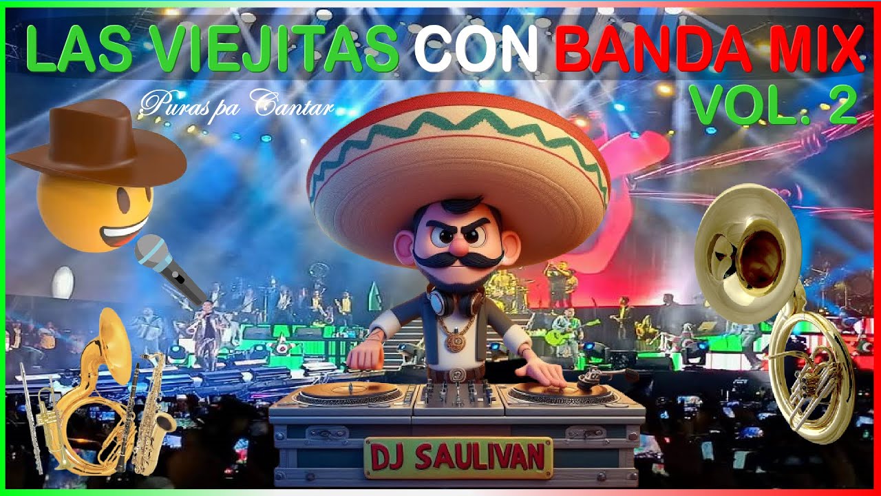 LAS VIEJITAS CON BANDA MIX VOL. 2 -  