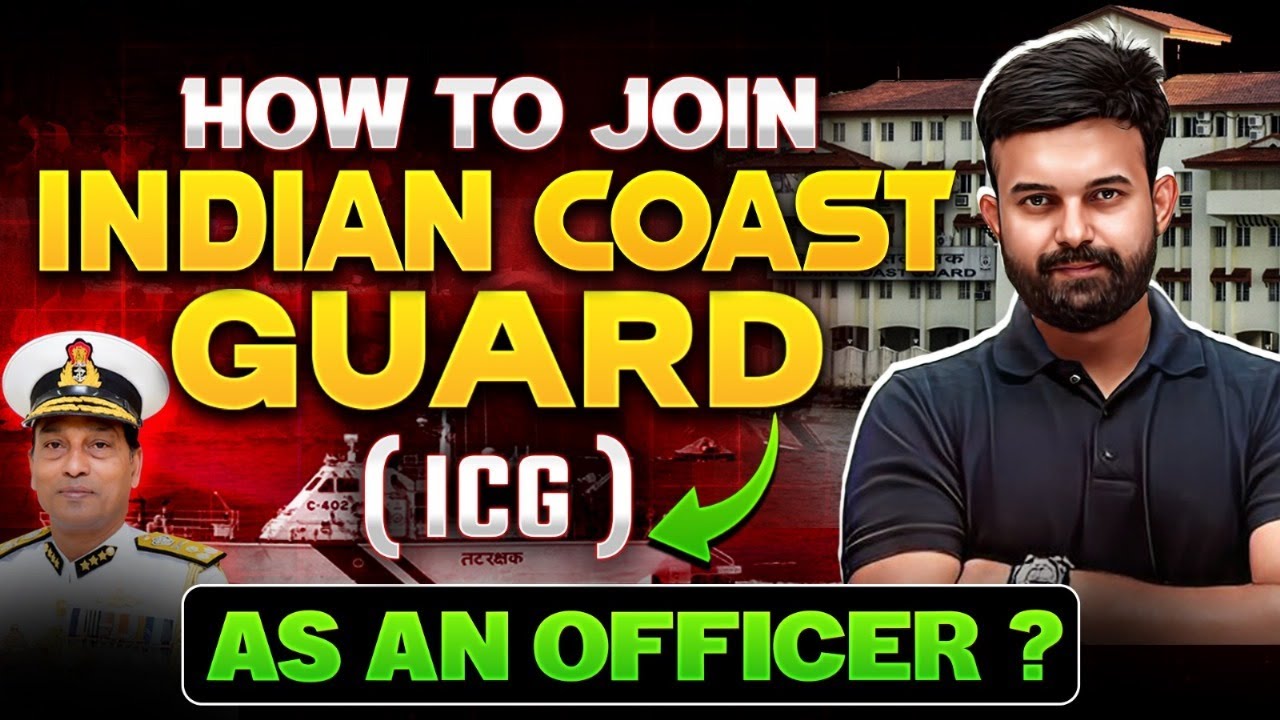 How to join Indian Coast Guard as an Officer ??😯 | Complete Details