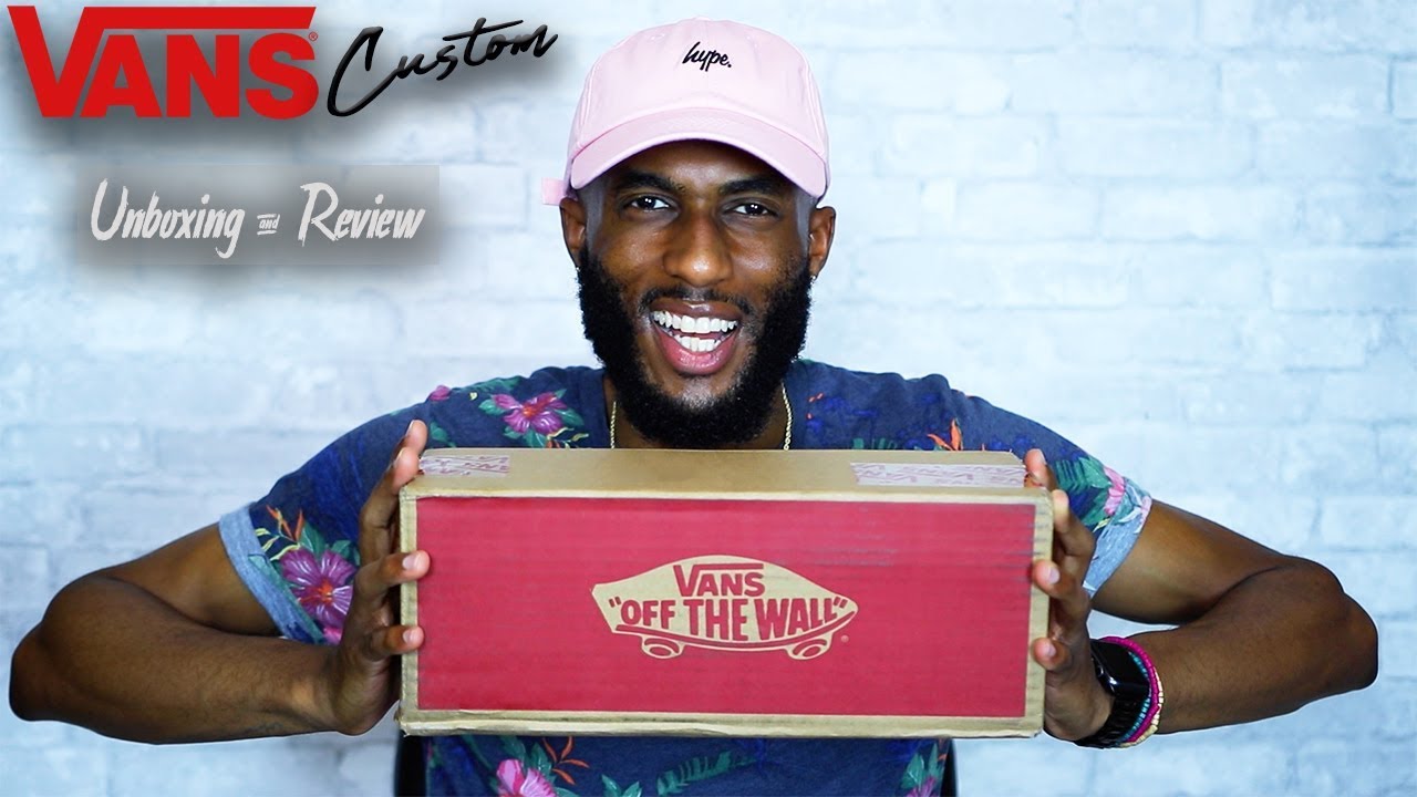 VANS CUSTOM "OLD SKOOL" | UNBOXING & REVIEW!