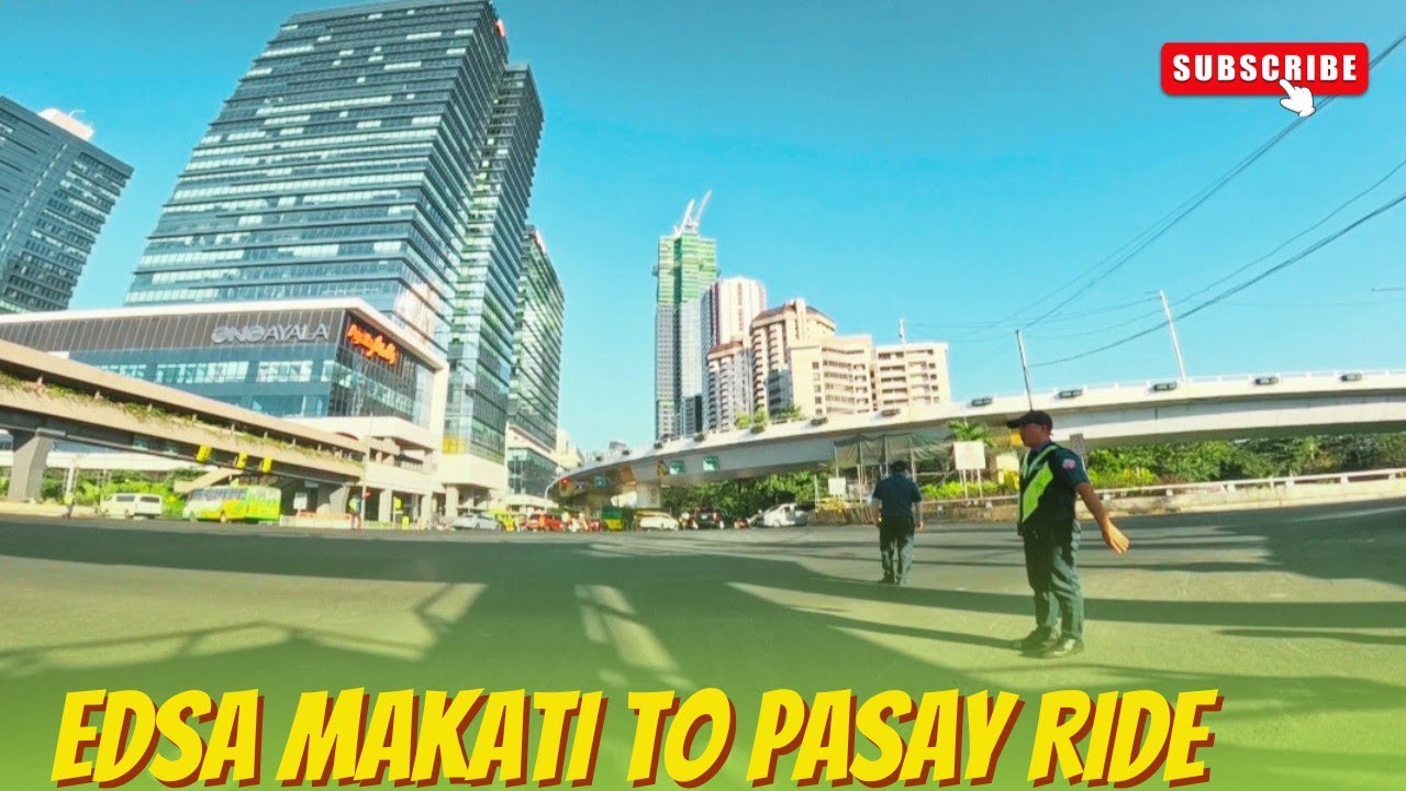 EDSA MAKATI TO PASAY RIDE  #PEQZMOTOVLOG