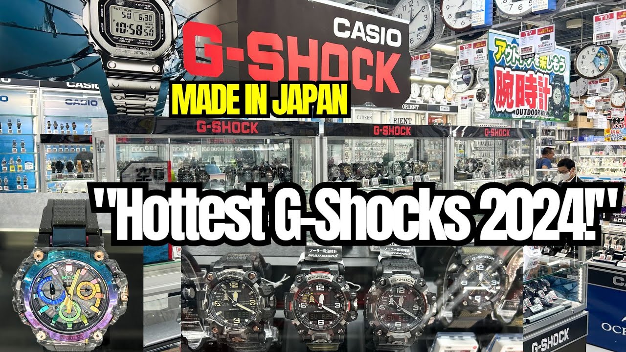 Tokyo's HOTTEST G-Shock Watches 2024: EXCLUSIVE Price Tour in Japan! 🇯🇵🔥