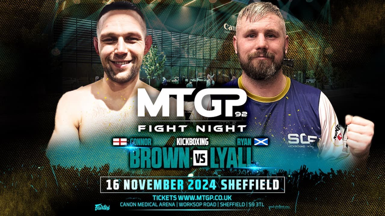 Connor Brown vs Ryan Lyall // MTGP Fight Night 92 // 16.11.2024 // Sheffield