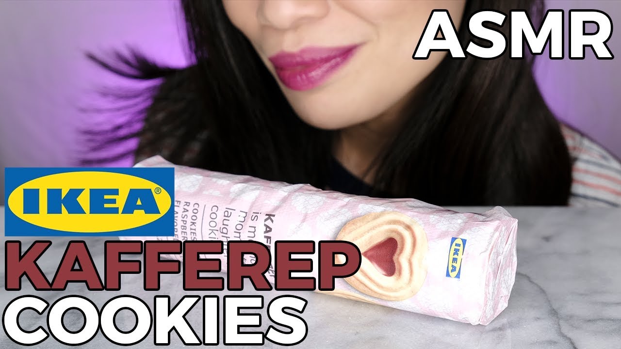 ASMR Eating IKEA KAFFEREP Cookies (Extreme crunchy eating sounds) *No Talking