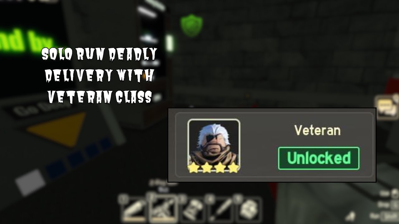 Solo Run Deadly Delivery (feat. Veteran) [Roblox]