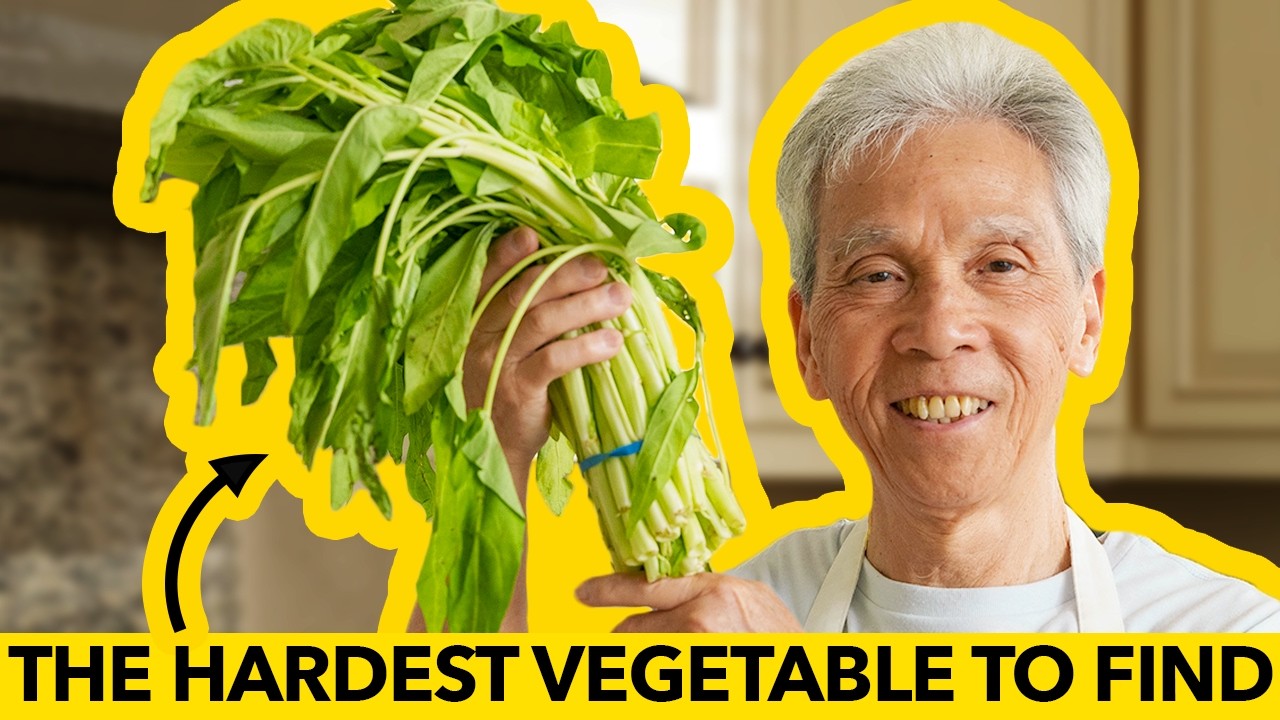 🥬 How a Chinese chef cooks Water Spinach (aka Ong Choy) (腐乳炒蕹菜)!
