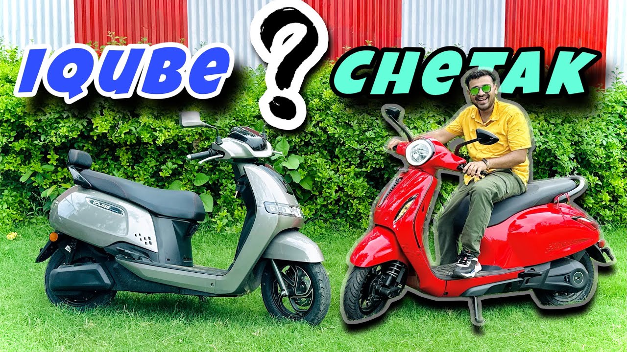 TVS iQube Electric New Generation 2025 Vs Bajaj Chetak EV 🔥 Best Electric Scooter 