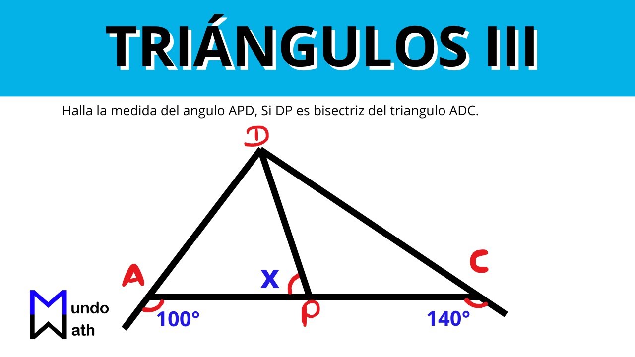 Triángulos III - Líneas notables Asociadas al triángulo (parte 1) Geometría