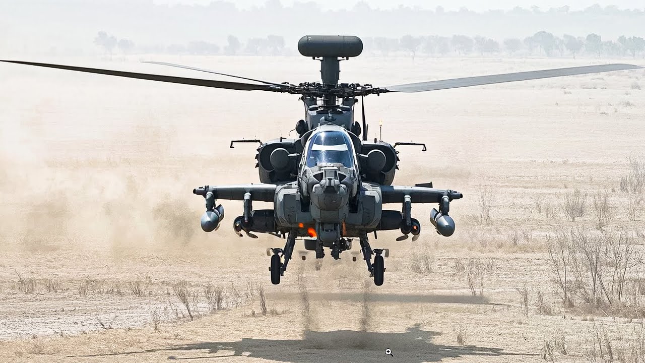 US Tested NEWEST Varian AH-64 Helicopters in INSANE Gunnery Drill