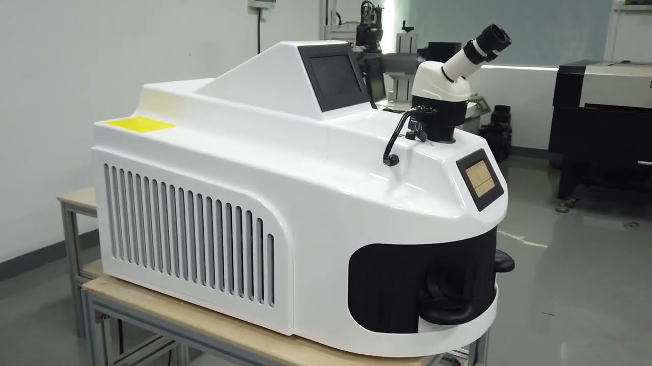 Table Top Laser Spot Welder for Gold Silver Jewelry