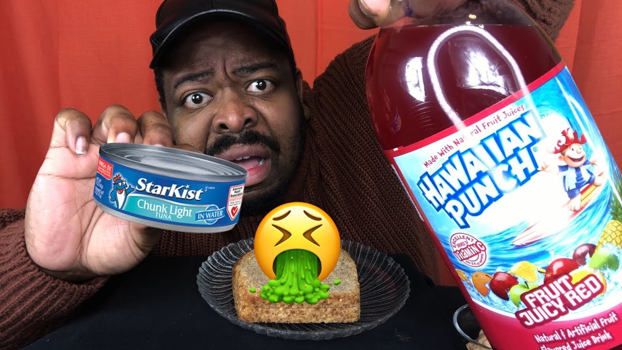 Adrienne Bailon's Hawaiian Punch Tuna Fish Sandwich