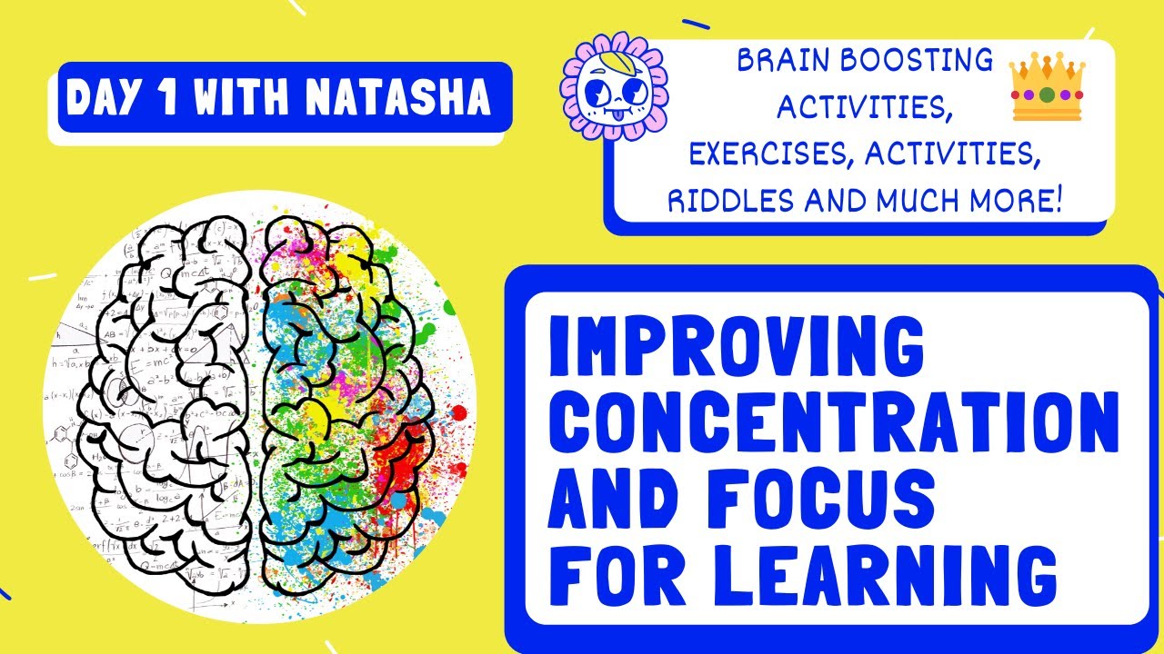 HOW TO CONCENTRATE? (Day One of riddles & activities)