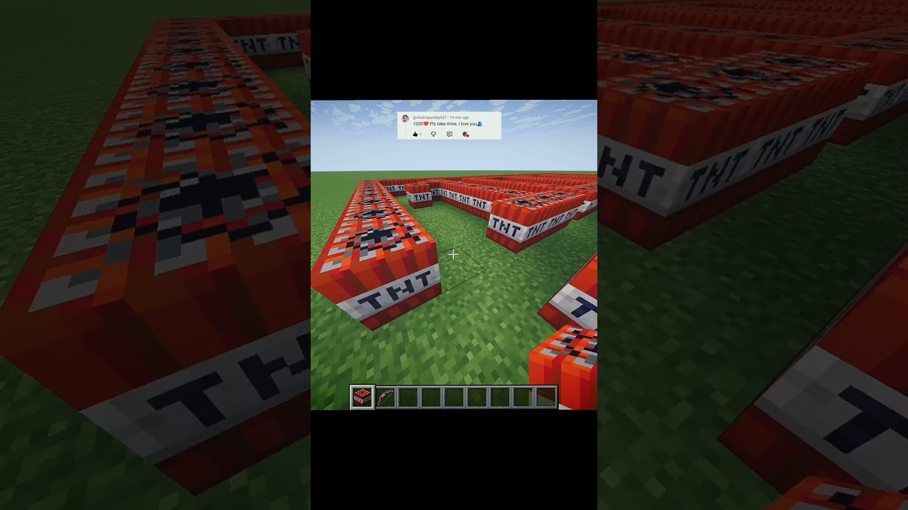 Minecraft TNT blast💥