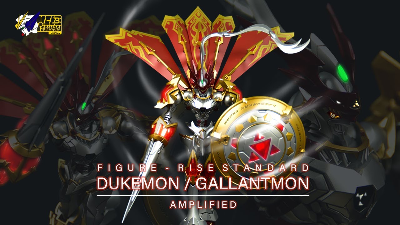 Figure Rise Standard | Dukemon / Gallantmon Amplified | Custom Build | Model Kit | デュークモン / ガランモン