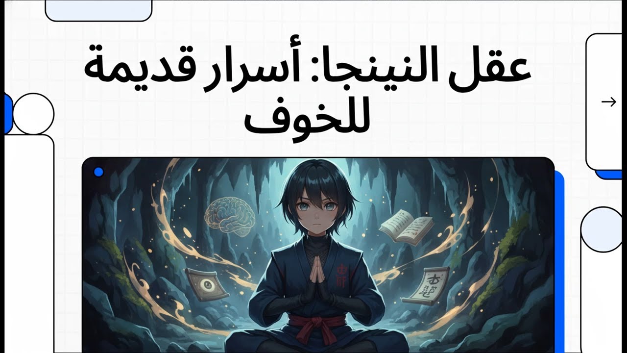 عقل النينجا  أسرار قديمة للخوف