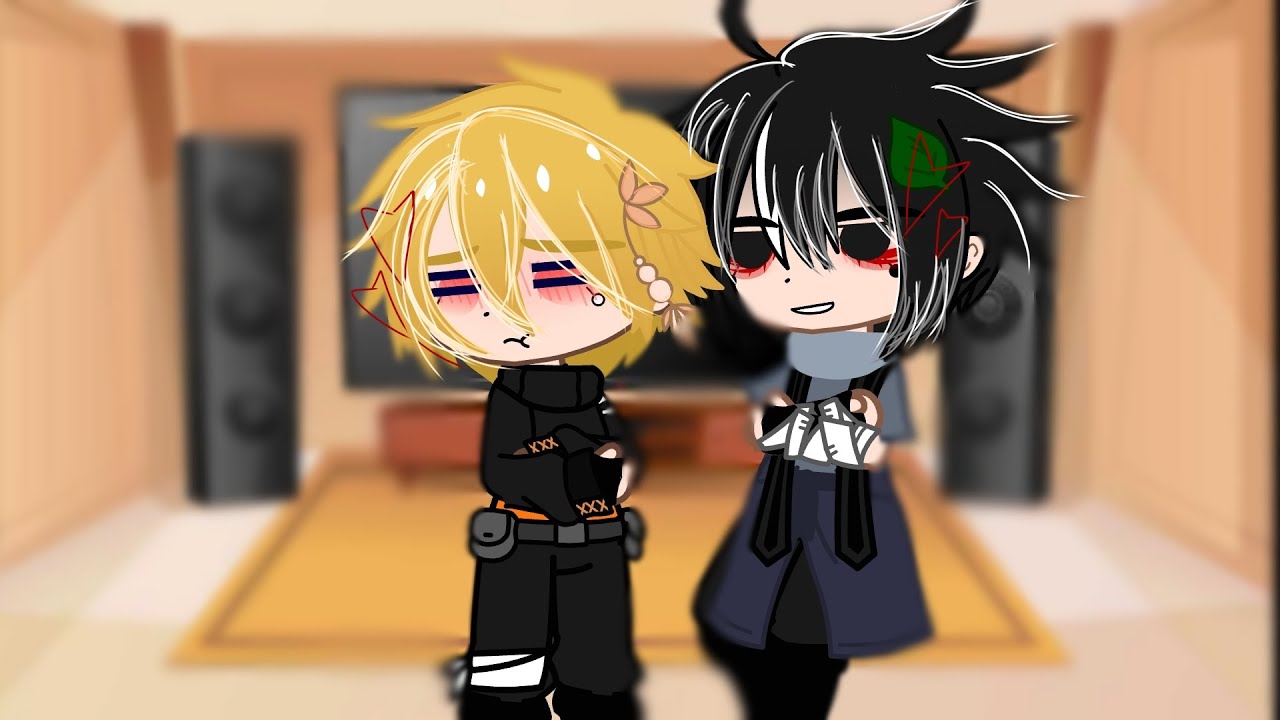Sasuke and Naruto react to Sasunaru • Pt 1/? • Gacha Club • BL